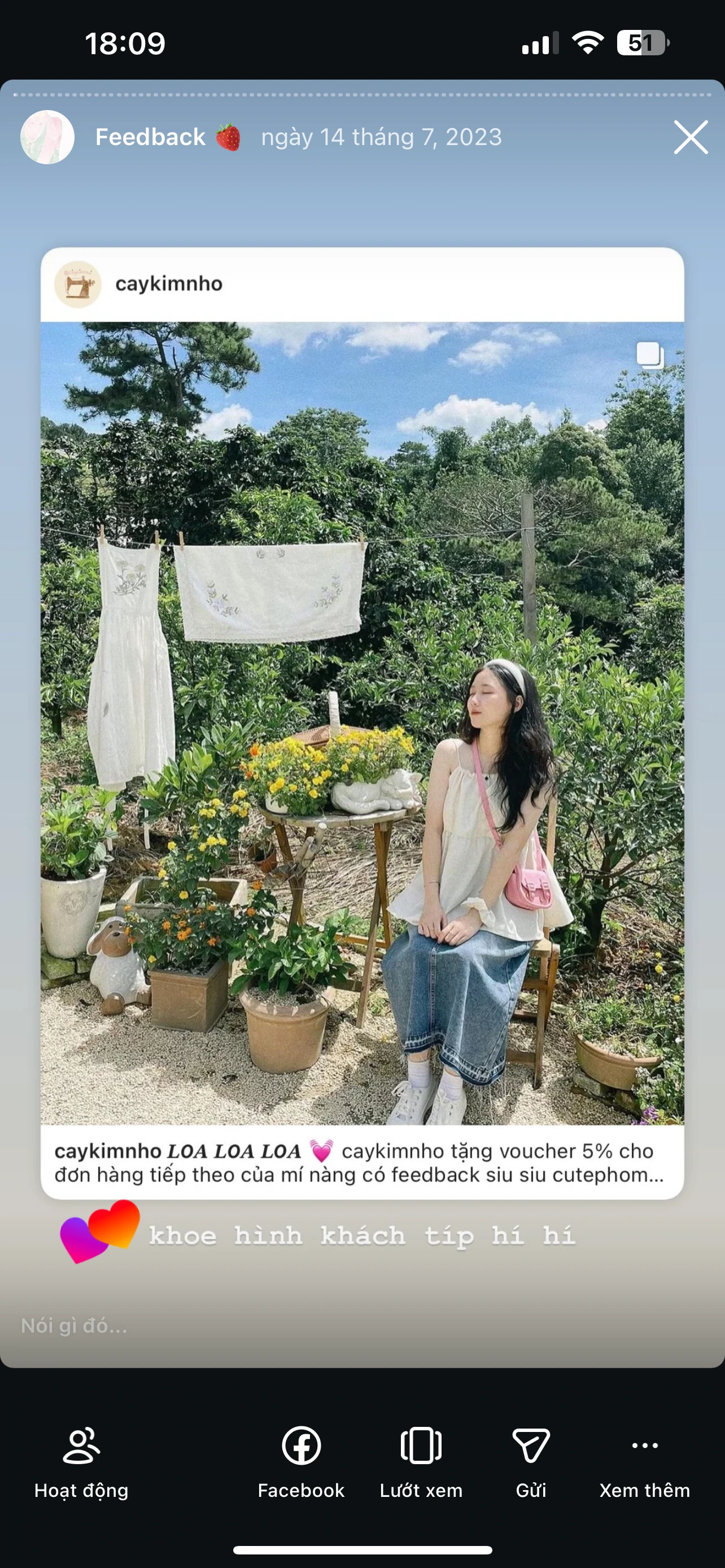 Feedback Cây Kim Nhỏ