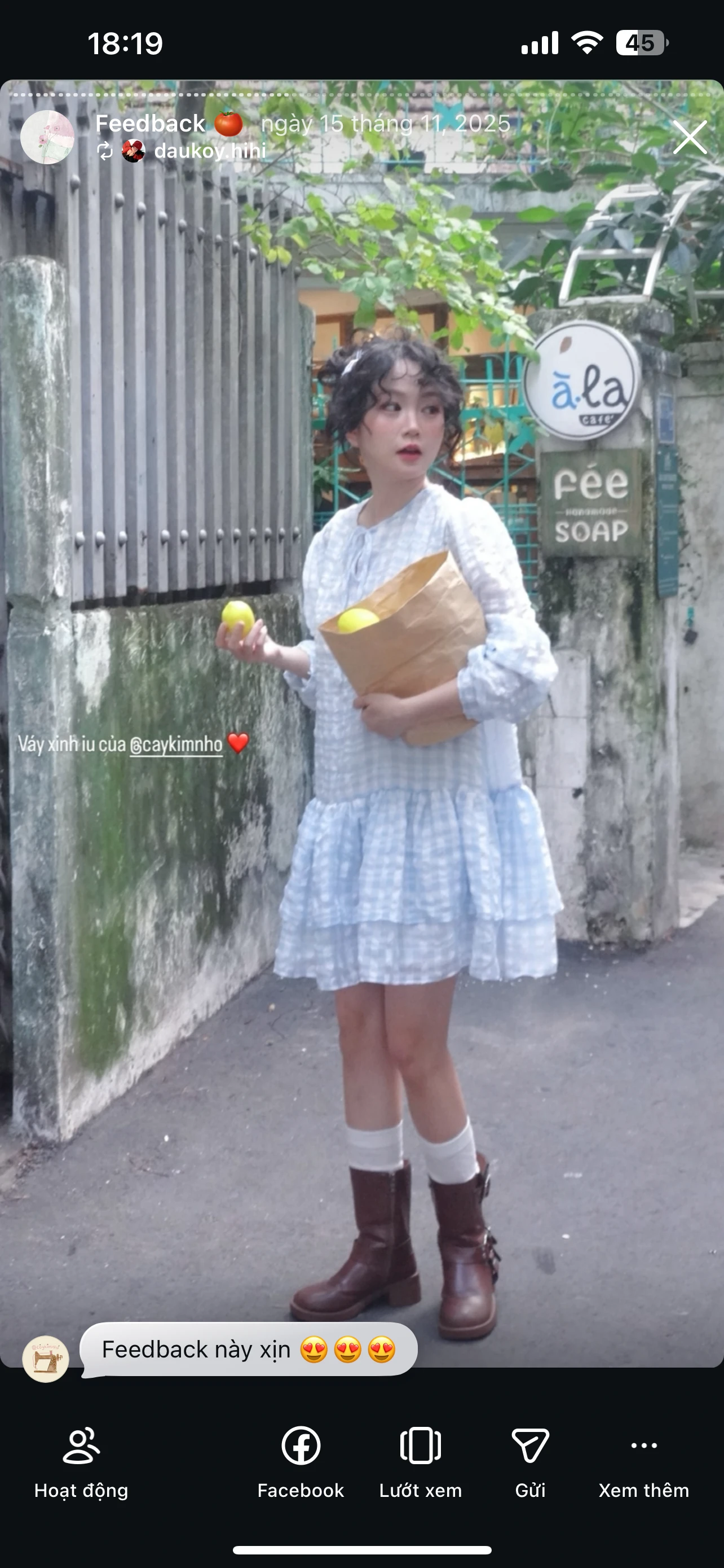 Feedback Cây Kim Nhỏ